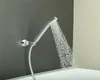 Ručná sprcha, 230 mm, mosadz/chróm Náhľad obrázku produktu 2