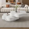 Sweiko 74.8x67.5x31cm Table basse en forme de fleur, Voir les images du produit 1
