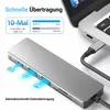 USB-C Multiport 6 in 1 Adapter – 4K HDMI, Power Delivery Produktbild-Vorschau 3