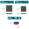 Vancasso Service de table, 12 pièces service combiné en Voir les images du produit 2