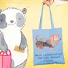 Mr. & Mrs. Panda Shopping Tasche Basset Hound Lebensretter Produktbild-Vorschau 2