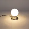 Stolná lampa LED - biela - niklové farby - sklo - 4-cestný Náhľad obrázku produktu 8