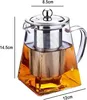 Teekanne Glas Teebereiter mit Edelstahlsieb, Produktbild-Vorschau 6