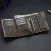 Pánska peňaženka STEVENS z nubukovej kože, hnedá, 12,5x10 Náhľad obrázku produktu 8