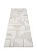 Kurzflor Teppich-Läufer Creme - 80x300 cm - Flur-Teppiche Produktbild-Vorschau 6