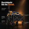 ONBEST Bollerwagen | faltbar | mit Schutzhaube | 61L | 80 Produktbild-Vorschau 6