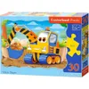 Castorland Yellow Digger  Puzzle 30 Teile   B-03464 Produktbild-Vorschau 1