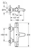 GROHE Grohtherm 800 Thermostat-Wannenbatterie Aufputz Produktbild-Vorschau 10