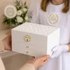 Schmuckkästchen für Damen mit 2 Schubladen, Schmuck Produktbild-Vorschau 7