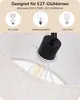 EDISHINE Stehlampe Bogenlampe Wohnzimmer mit LED-Glühbirne, Produktbild-Vorschau 4
