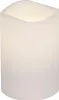 Star Trading LED Kerze weiß 7,5x11,5cm Kunststoff 6/18h Produktbild-Vorschau 1