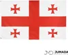 Jumadas georgische Flagge – Flagge Georgien – Produktbild-Vorschau 1