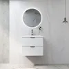 Waschtisch mit Unterschrank 60cm RIVA Badmöbel Set Weiß Produktbild-Vorschau 4
