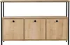 Skye Decor, Solace - Oak, Black, Konsole, Eiche, 100 % Produktbild-Vorschau 6