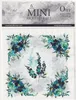 Reispapier-Set, blaue Blumen- ITD 6tlg Produktbild-Vorschau 2