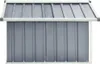 vidaXL Garage pour tondeuse 92x97x63 cm Acier galvanisé Voir les images du produit 4