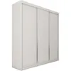BEAUTYSOFA | Kleiderschrank MARIO II 240 cm Weiß – Moderner Produktbild-Vorschau 1