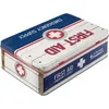 A vintage-style first aid tin box. Podgląd zdjęcia produktu