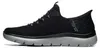 Skechers Herren Sneakers Schwarz 232457BKCC Grösse 45 Produktbild-Vorschau 7