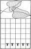 Metalowa tablica krata na notatki, 38 x 60 cm Podgląd zdjęcia produktu 1