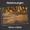 Küchenmatte 60x90 cm Vinylmatte Bodenmatte Dekoration - Produktbild-Vorschau 5