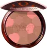 A Guerlain Terracotta bronzing powder compact with the lid open, showing the product inside. Voir les images du produit