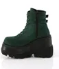 SHAKER-52 Damen Booties von DemoniaCult, Dunkelgrün  , EU Produktbild-Vorschau 3