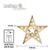 LED Stern Deko warmweiß 20 LEDs Innen 40 cm Weihnachten Produktbild-Vorschau 5