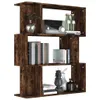 vidaXL Bücherregal/Raumteiler Räuchereiche 80x24x96 cm Produktbild-Vorschau 4