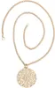 Lange Kette Delia mit rundem Anhänger von collezione Produktbild-Vorschau 1