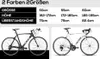 HILAND 700C Rennrad mit 14 Gang, Aluminiumrahmen, Racing Produktbild-Vorschau 7