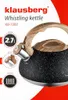 Konvice S Píšťalkou 2,7 L Klausberg Kb-7282 Granitové Dřevo Náhled obrázku produktu 11