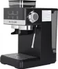 A black BlitzHome espresso machine is shown against a white background. Náhled obrázku produktu