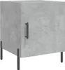 vidaXL Nachttisch Betongrau 40x40x50 cm Holzwerkstoff Produktbild-Vorschau 2