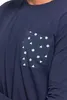 Herren-Pyjamas Aus Baumwolle, Lange Ärmel Und Hose, Produktbild-Vorschau 6