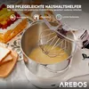 AREBOS robot kuchenny 1500W, robot kuchenny, ugniatarka z Podgląd zdjęcia produktu 11