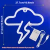 Wolke Leuchtreklame LED Neonlicht USB Nachtlicht Produktbild-Vorschau 2