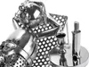 BRUBAKER portabottiglie holidaymaker scultura in metallo Anteprima dell’immagine prodotto 3