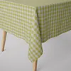 Tischdecke Landhaus kariert lime weiß verschiedene Größen Produktbild-Vorschau 1