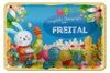 Blechschild Ostern Ostergrüße 18x12cm FREITAL Geschenk Deko Produktbild-Vorschau 1