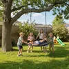 Relaxdays hnízdová houpačka, kulatá závěsná houpačka, Náhled obrázku produktu 2