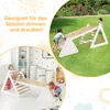 COSTWAY Triangle à grimper & échelle & toboggan 3 en 1, Voir les images du produit 5