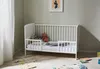 Babybett Kinderbett 70x140 cm mit Matratze Umbaubares Produktbild-Vorschau 6