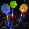 4er Pack 6-LED Garten Solarlampen Löwenzahn Blumen Produktbild-Vorschau 4