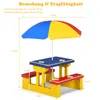 COSTWAY Kinder Sitzgruppe Sitzgarnitur Kindermöbel mit Produktbild-Vorschau 3