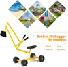GOPLUS Kinder Sitzbagger, 360°drehbar Sandbagger Produktbild-Vorschau 6