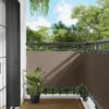 vidaXL Balkónová zástěna, barva taupe, 100 x 600 cm, Náhled obrázku produktu 2