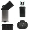 A collage of images showing different views and components of a trash can. Produktbild-Vorschau
