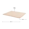 Juskys Detská podložka na hranie Maila 220 x 180 cm béžová Náhľad obrázku produktu 12