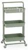 Carrello Relaxdays, 3 ripiani, carrello da portata, Anteprima dell’immagine prodotto 10